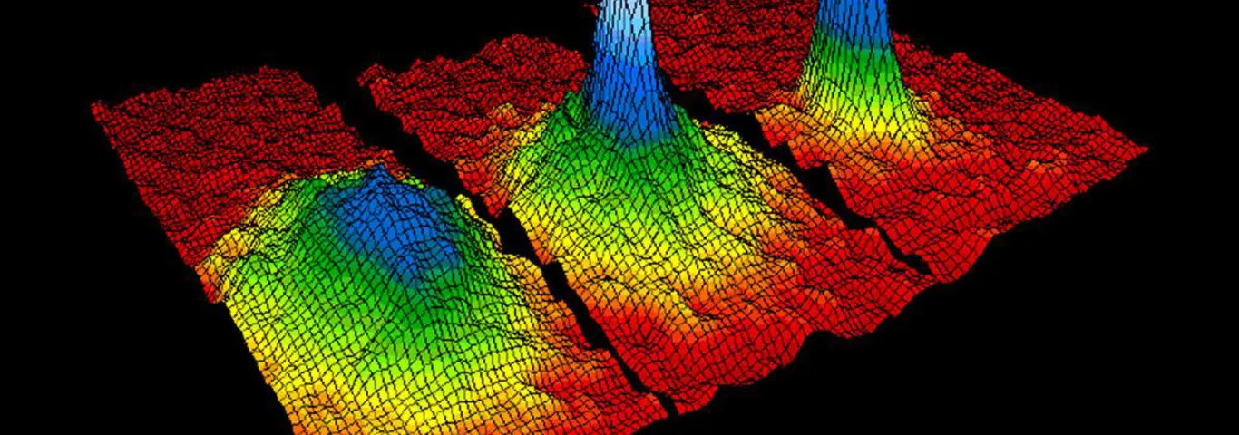 A graphical representation of a Bose-Einstein condensate