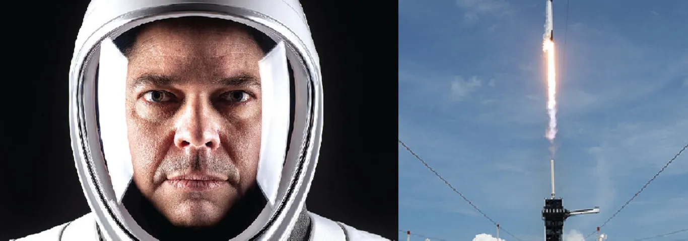 Alum astronaut makes history