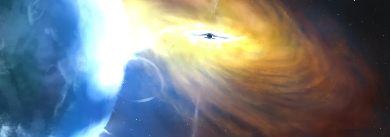 Polarized X-rays reveal shape, orientation of extremely hot matter around black hole