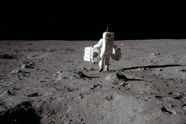 Collecting Moon Rocks