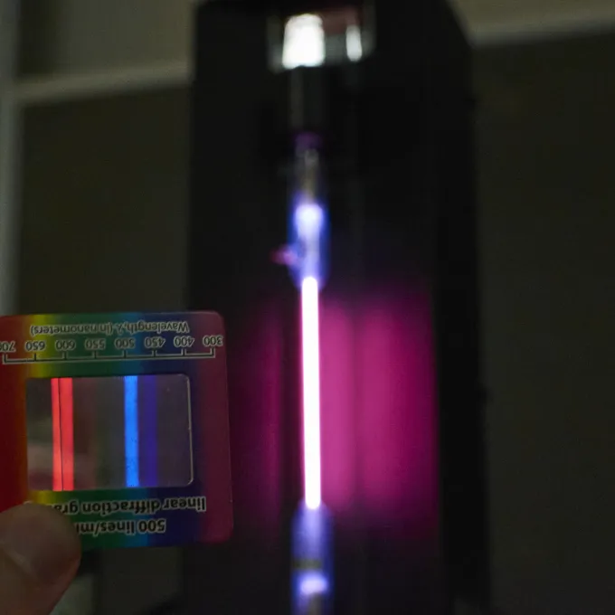 Let there be light: Crow Hall transformed into a playground of color for Physics Family Fun Day