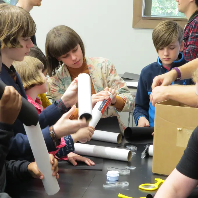 Building homemade telescopes