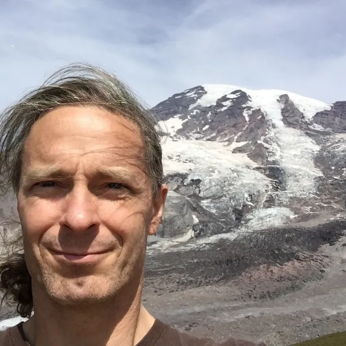 Craig Looney in the mountains